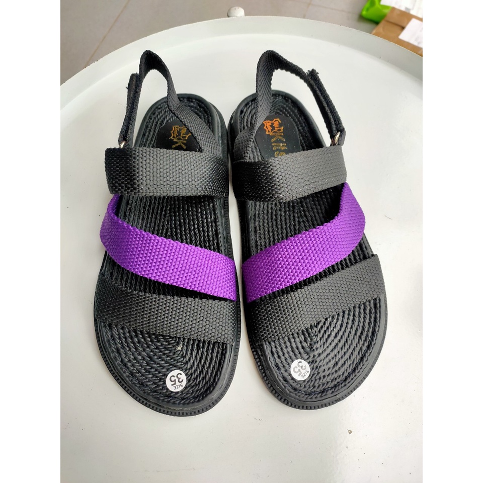 (XẢ KHO)Giày Sandal quai dù đế may siêu bền nhiều màu size 35-39