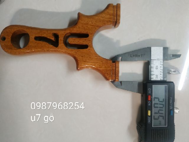 SLINGSHOT - Ná u 7 gỗ chạc 7.5 TẶNG 2 THUN