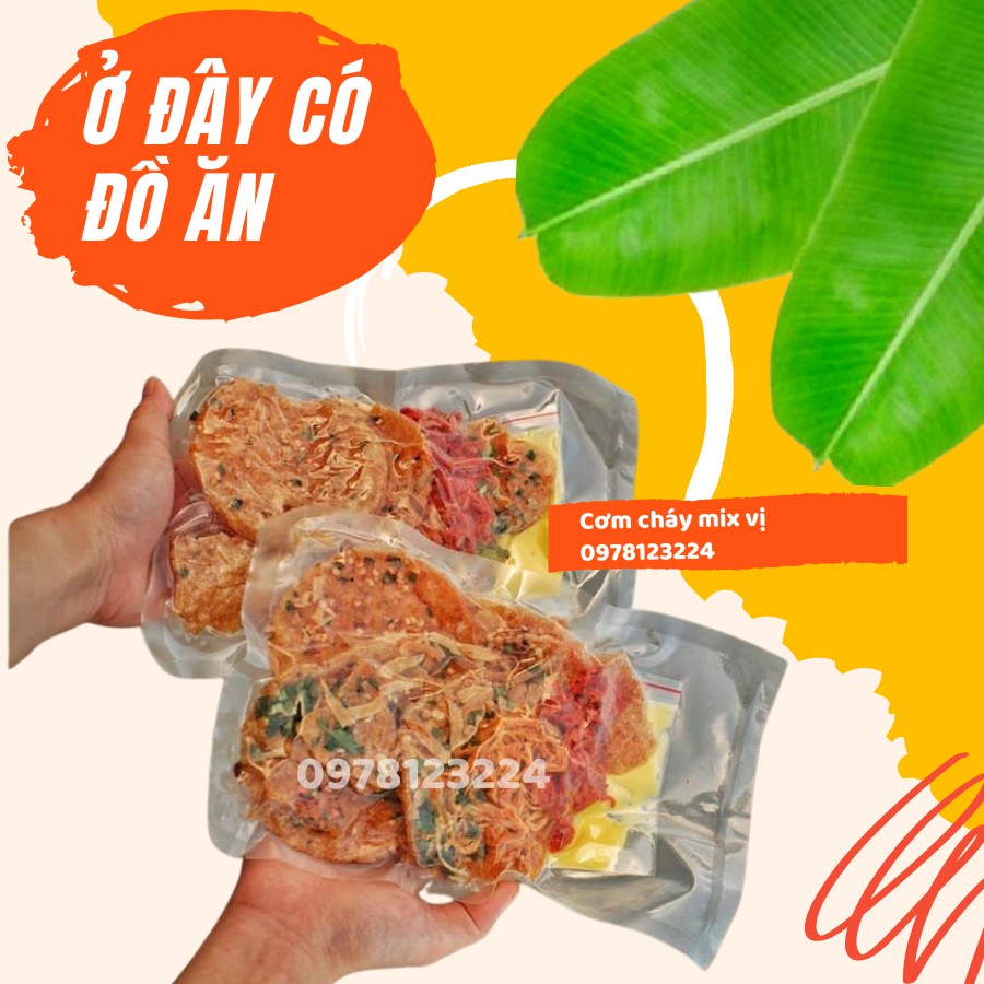 Cơm Cháy Sấy Mắm Mix Khô Bò Gà Chấm Bơ [ Odaycodoan] Cơm Cháy Chiên Mắm Full Topping Cực Ngon - Đồ Ăn Vặt | BigBuy360 - bigbuy360.vn