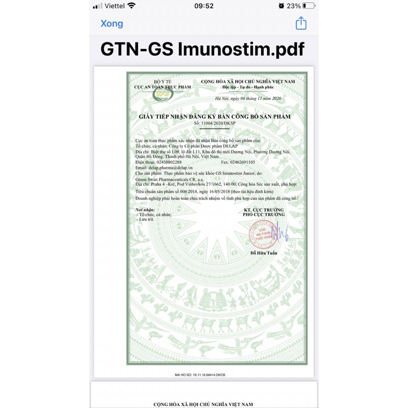 GS_IMUNOSTIM JUNIOR/tăng đề kháng cho bé/TẶNG KÈM QUÀ