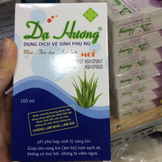 Dung dịch vệ sinh phụ nữ Dạ Hương