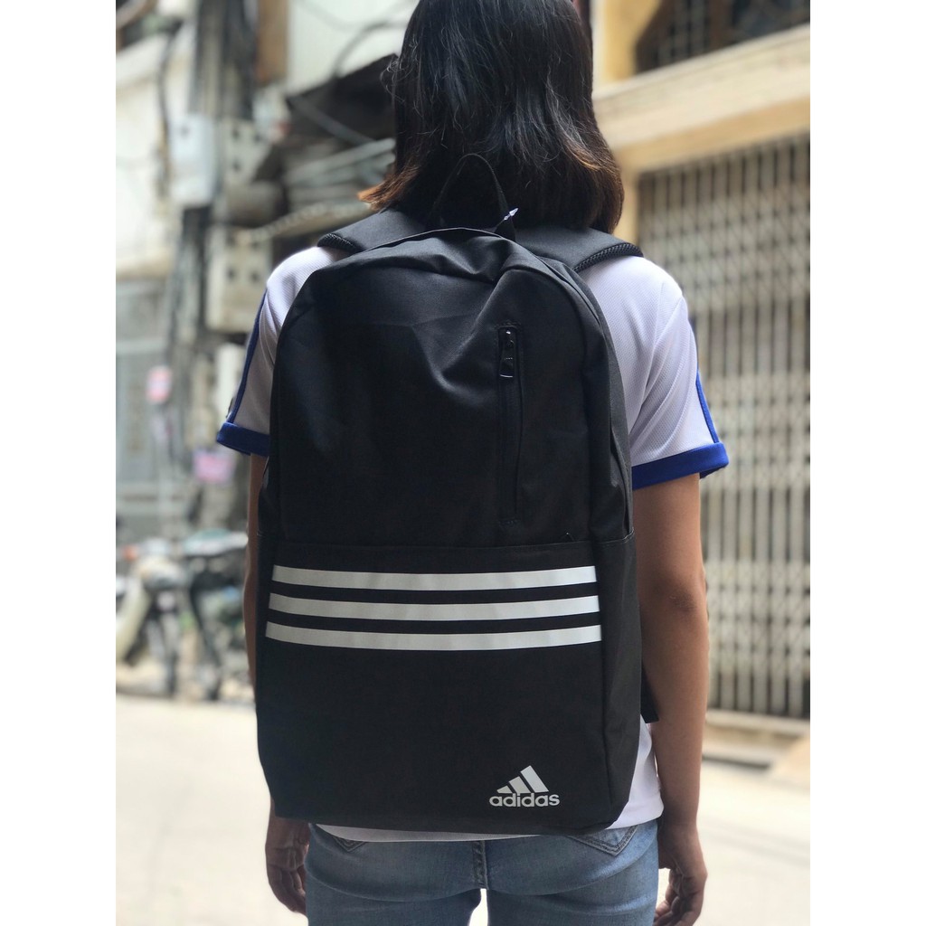 [ XẢ KHO] BALO ADIDAS 3 STRIPES BACKPACK - ĐI HỌC ĐI CHƠI THỂ THAO đều phù hợp