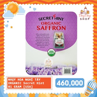 NHỤY HOA NGHỆ TÂY SAFFRON SECRET HINT