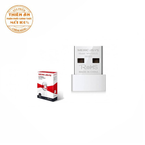 USB thu wifi Mercusys MW150US - BẢO HÀNH CHÍNH HÃNG