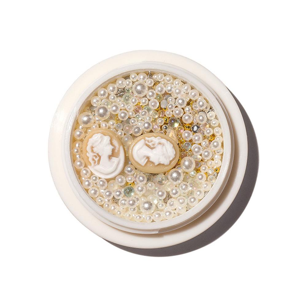 Đầu Gắn Trang Trí Móng Tay 3D Phong Cách Retro Charms Dành Cho Nữ