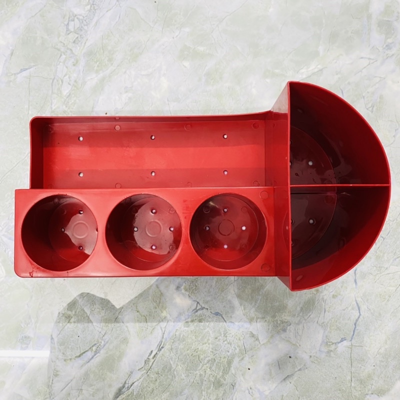 Giá đựng đũa, thìa 6 ngăn để bàn ăn tiện dụng