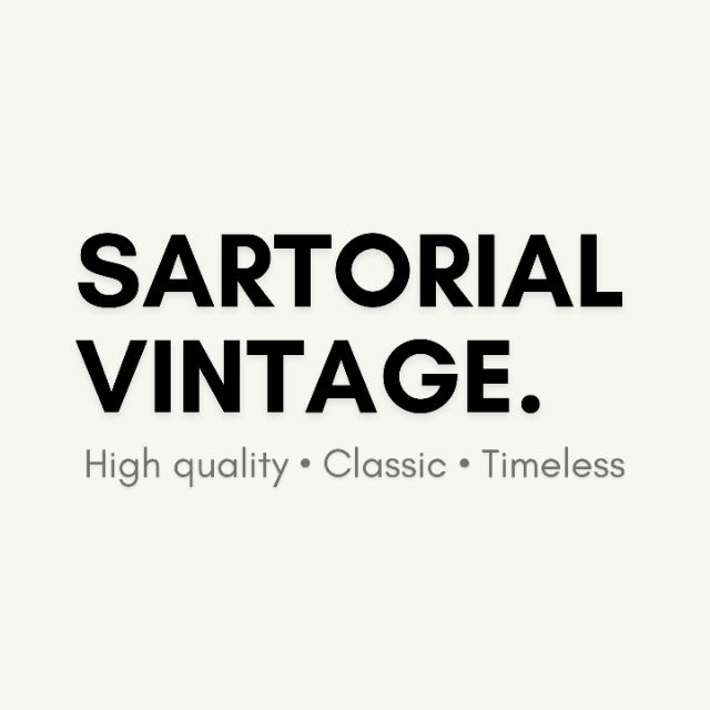 Sartorial Vintage