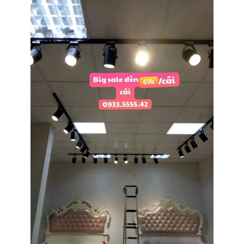 Đèn led rọi{ FREE SHIP]  có nhôm tản nhiệt tăng tuổi thọ 7w giá rẻ