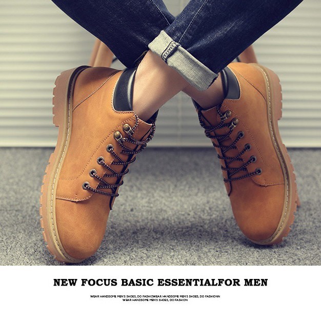 Giày Bốt Cao Cổ Thanh Lịch Da Chất BCC00- Màu Da Bò | BigBuy360 - bigbuy360.vn