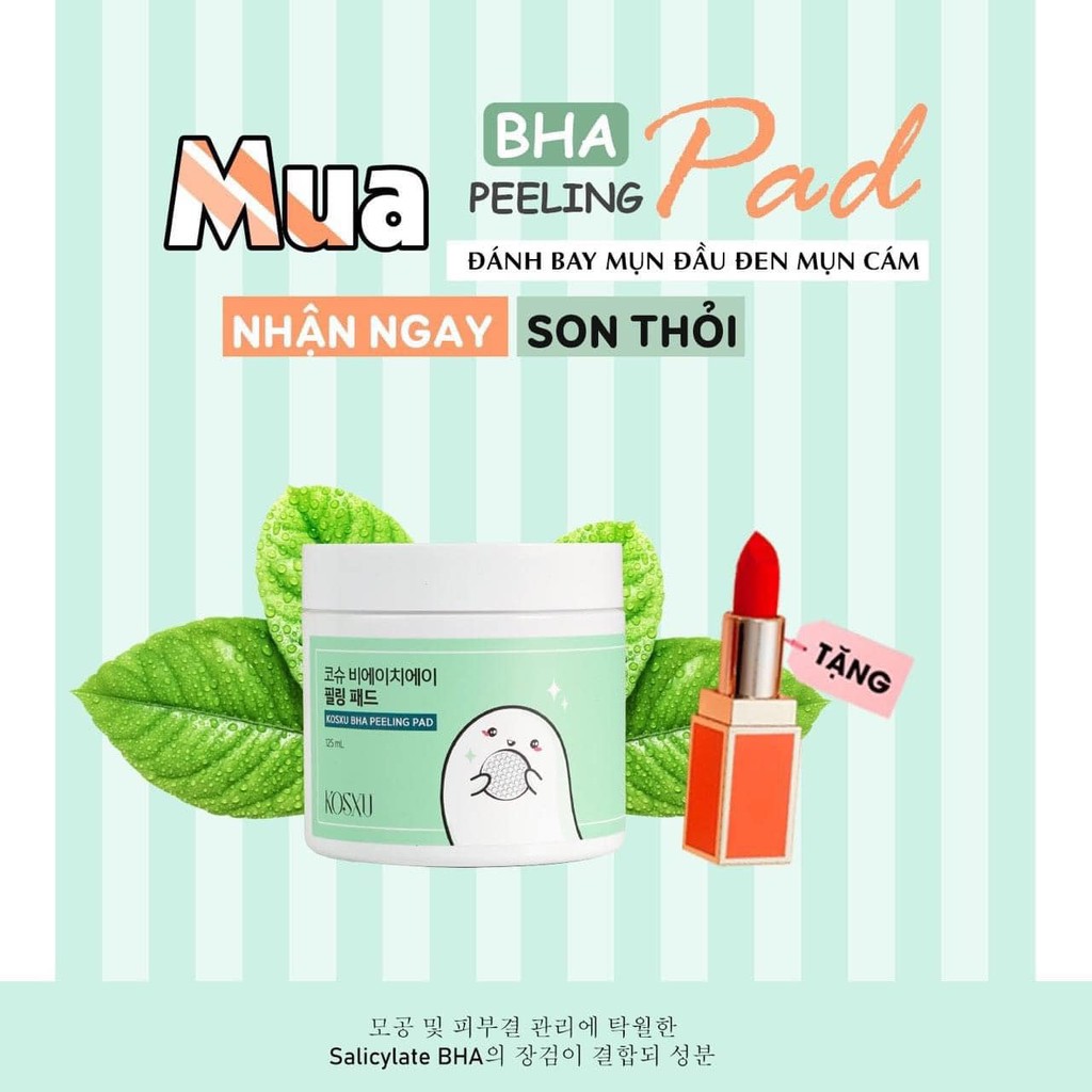 BÔNG LAU MỤN KOSXU 💖FREESHIP💖