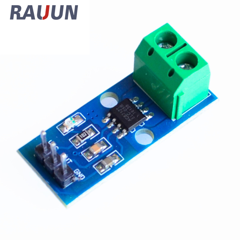 Mô Đun Cảm Biến Acs712 5a 20a 30a Acs712Elc Cho Arduino