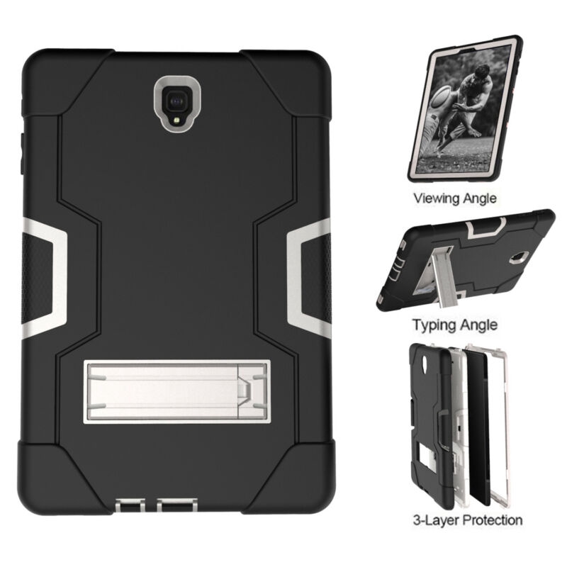For Samsung Galaxy Tab S4 10.5''SM-T830/T835 Case With Kickstand Hybrid Shockproof Anti-Slip Cover