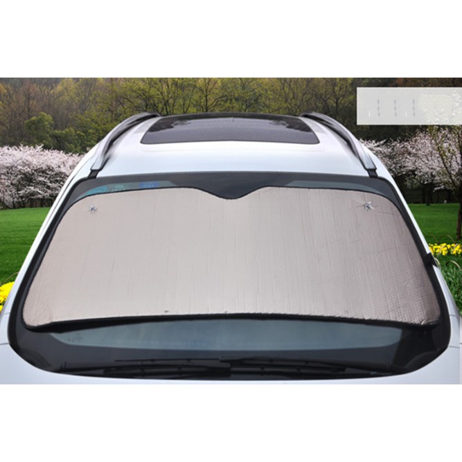 Tấm che nắng kính lái ô tô, che nắng kính trước xe hơi, có thể gấp lại LOẠI 70x140cm