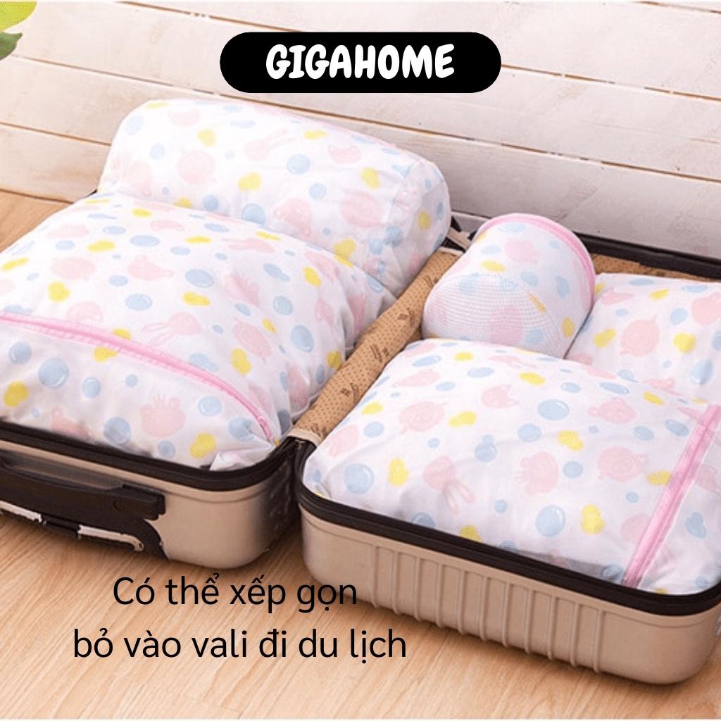 Túi Giặt Quần Áo GIGAHOME Túi Giặt Đồ Máy Giặt, Đồ Lót Có Dây Khóa Kéo Chắc Chắn 6445