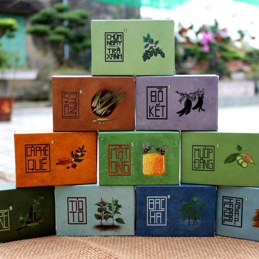 Xà phòng sinh dược giảm mụn lưng xà bông mướp đắng giúp sạch khuẩn mang lại cảm giác tươi mát DANA