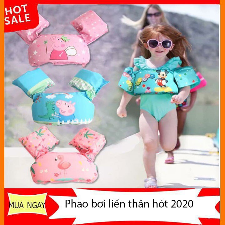 [RẺ VÔ ĐỊCH ] Phao bơi tay kèm phao ngực cho bé