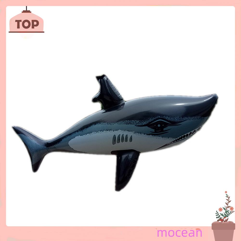 Mocea Phao Bơi Hình Cá Mập Bằng PVC Cho Bé