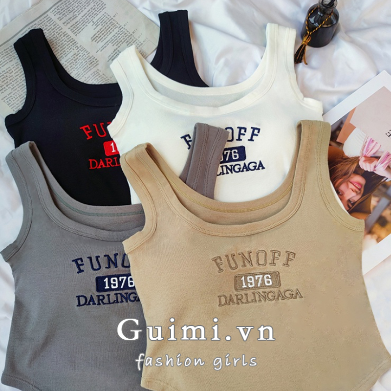 Áo thể thao NZN không tay có mút đệm ngực thời trang cho nữ