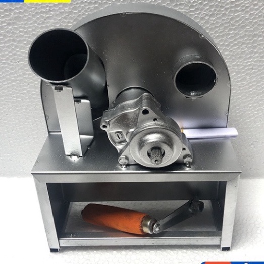 Máy thái hành tỏi quay tay có nắp sau tặng kèm bộ 3 dao