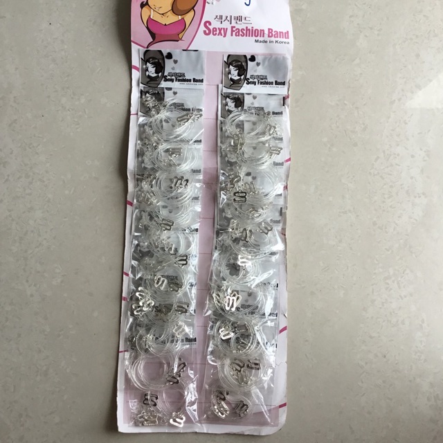 Dây Quai Trong Dây Vai Áo Ngực Trong Suốt Sợi Bún Sợi Dẹt