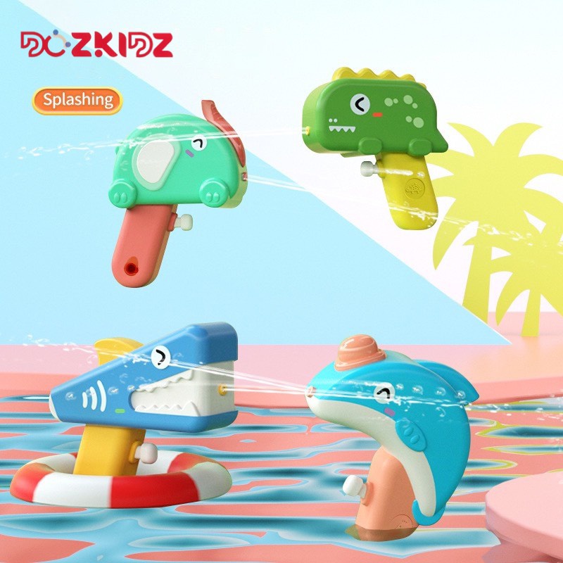 Súng nước hình con vật, đồ chơi mùa hè ngộ nghĩnh cho trẻ em từ 1 tuổi trở lên - DOZKIDZ