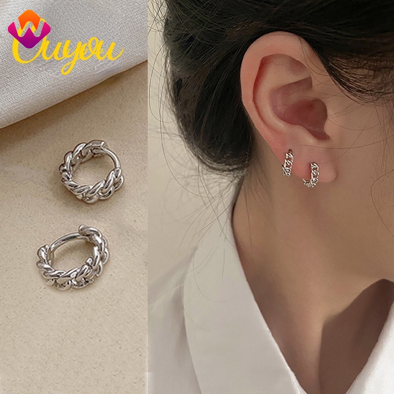 Đôi Khuyên Tai Xoắn Ốc Phong Cách Cổ Điển Trẻ Trung Dành Cho Nữ
