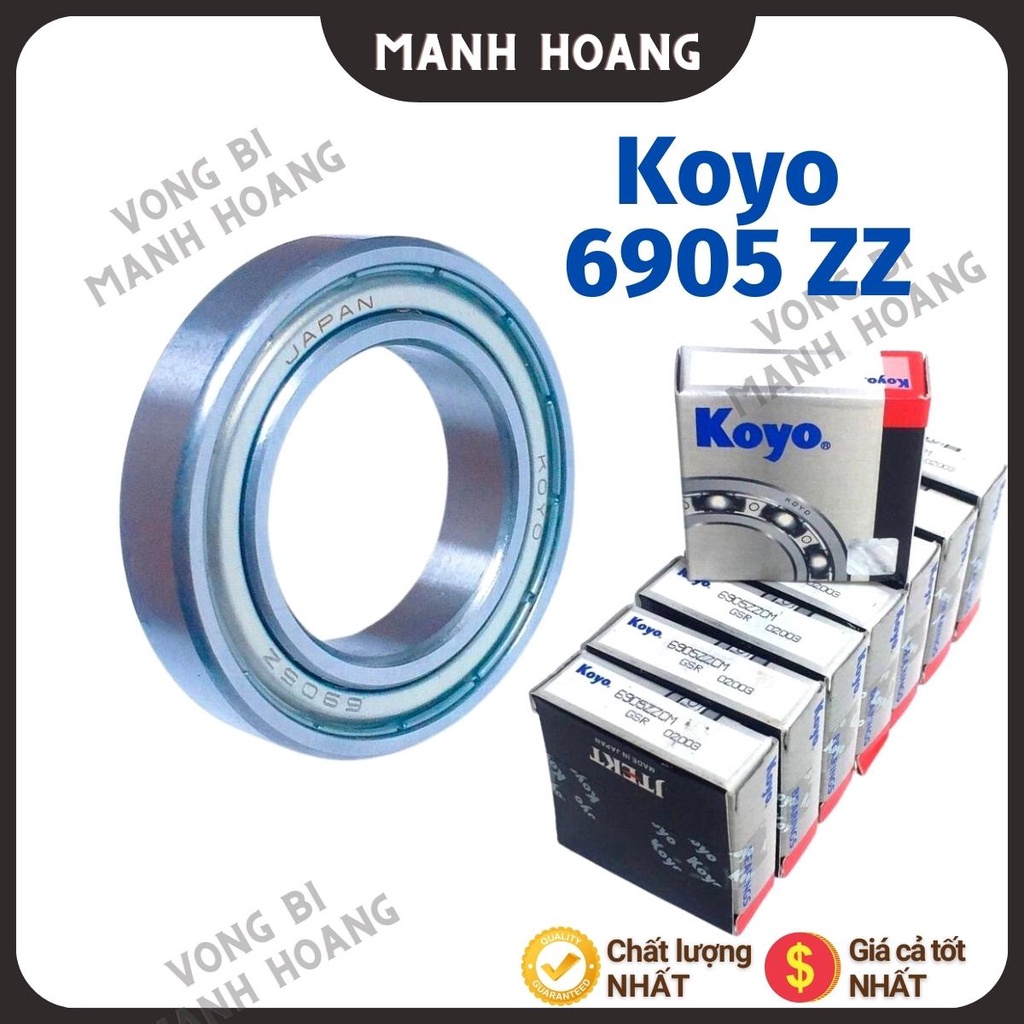 Vòng bi, bạc đạn 6900, 6901, 6902, 6903, 6904, 6905 ZZCM KOYO - hàng tốt, chất lượng cao - Vòng Bi Mạnh Hoàng