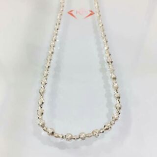 Dây chuyền bạc bi phay