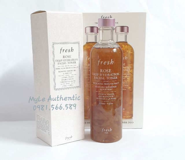 Nước hoa hồng Fresh Rose Deep Hydration Facial Toner 250ml | BigBuy360 - bigbuy360.vn