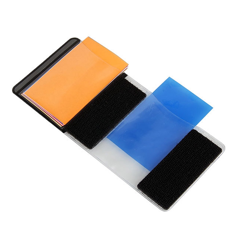 Bộ 12 tấm gel lọc màu dành cho đèn flash máy ảnh
