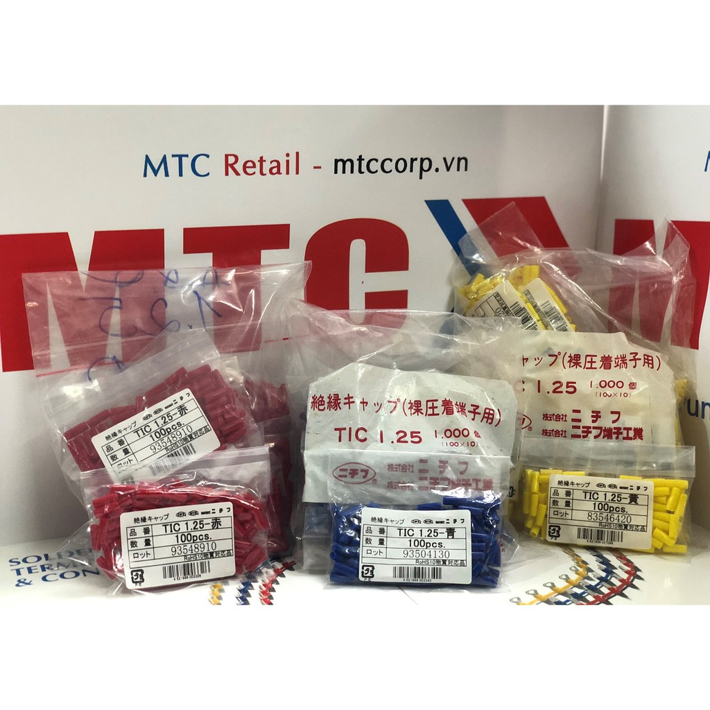 Mũ chụp đầu Cosse NICHIFU TIC1.25 nhiều màu – túi 100 cái