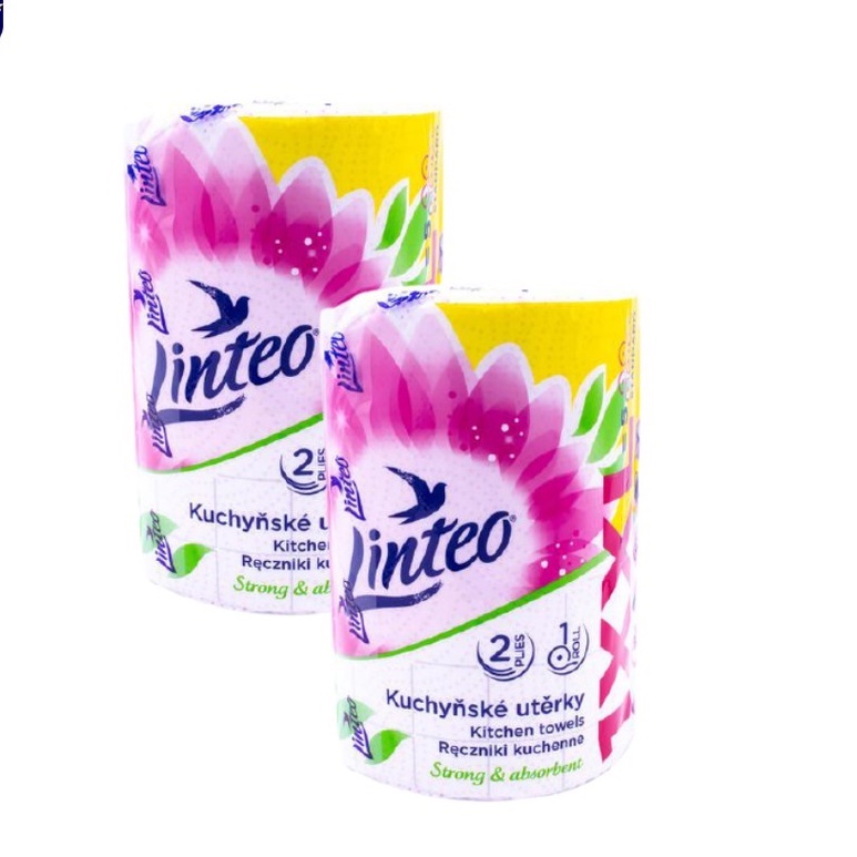 Giấy cuộn đa năng Linteo siêu dai, mềm mịn, hàng nội địa Châu Âu, Eumarket.