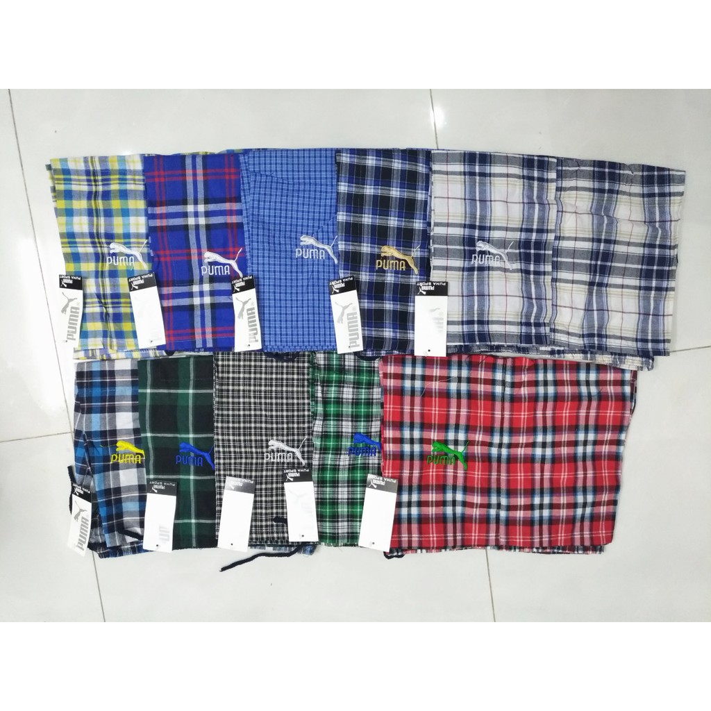 Quần Short Nam Caro - Quần Đùi Nam Mặc Nhà - Vải Kate Thoáng Mát