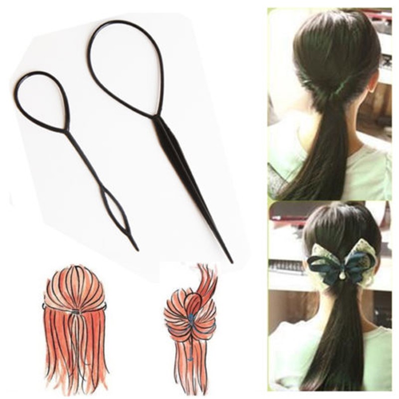 DRESSINGUP-Set 2 Dụng Cụ Tạo Kiểu Tóc Nhỏ Nhắn Tiện Lợi