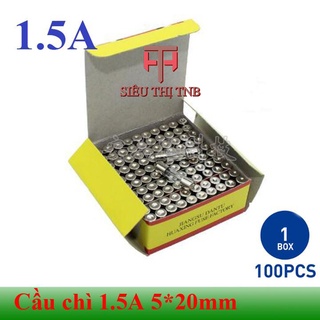 Cầu chì ống thủy tinh 1.5a cỡ 5*20mm
