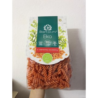Mì Nui Xoắn Hữu Cơ Đậu Lăng Đỏ Cam BARTOLINI 250g