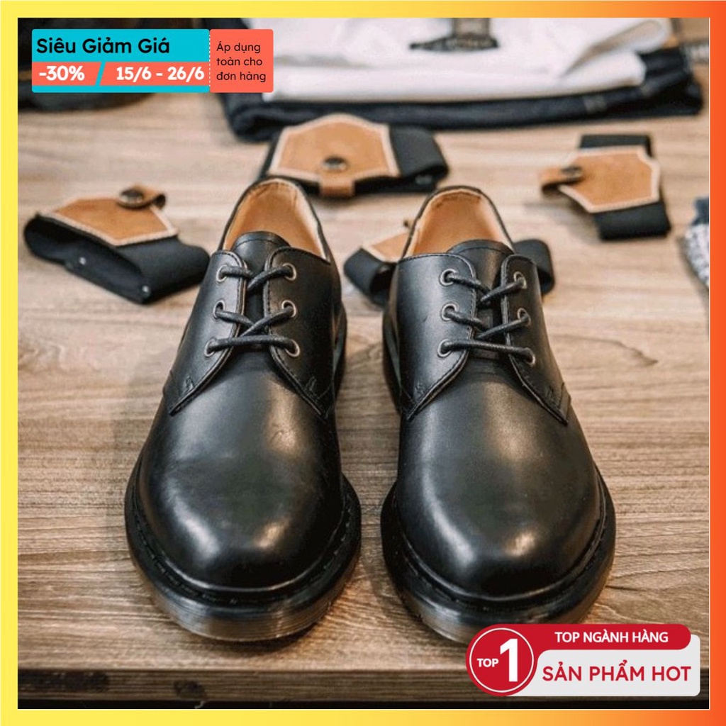 Giày Dr marten 1461 mono black full mã G03 Chaco Shop