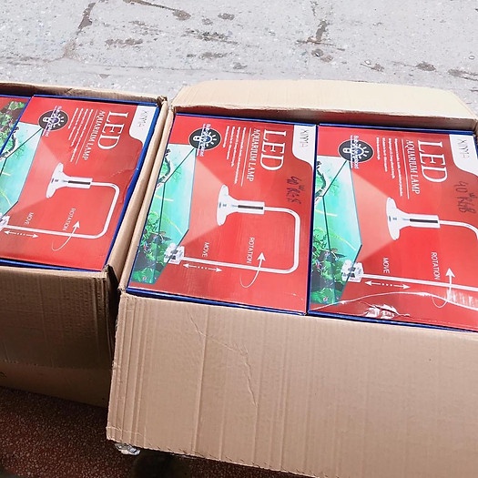 Đèn LED Dĩa - LED Kẹp Xinma  - Ánh Sáng Trắng và RGB | thẫm mỹ Cho Hồ Thuỷ Sinh, Bán Cạn