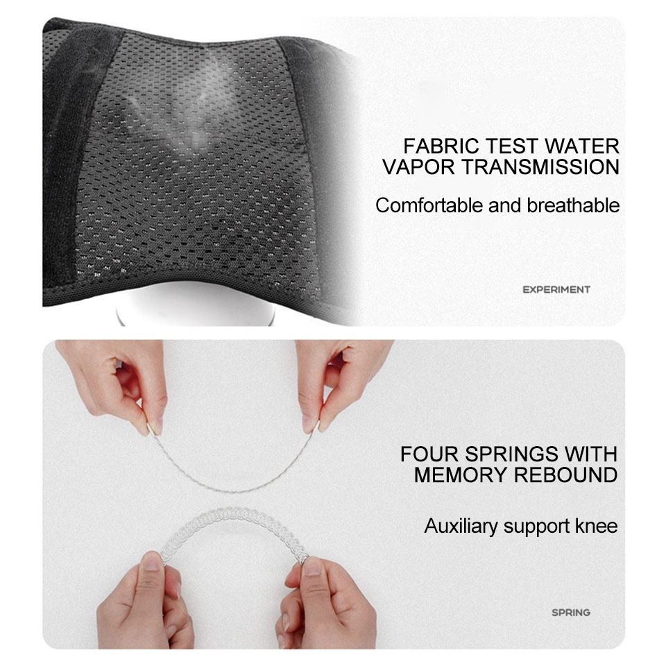 AOLIKES Miếng đệm hỗ trợ đầu gối thoáng khí hỗ trợ làm giảm đau khớp hiệu quả
