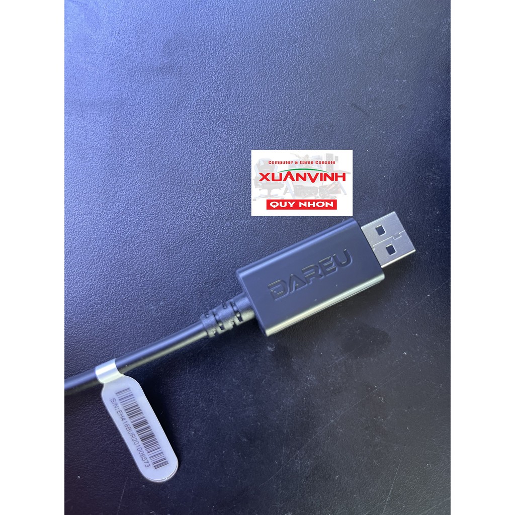 Tai nghe Dareu EH416 Black ( Âm thanh trầm , trọng lượng nhẹ , BH chính hãng ) | BigBuy360 - bigbuy360.vn