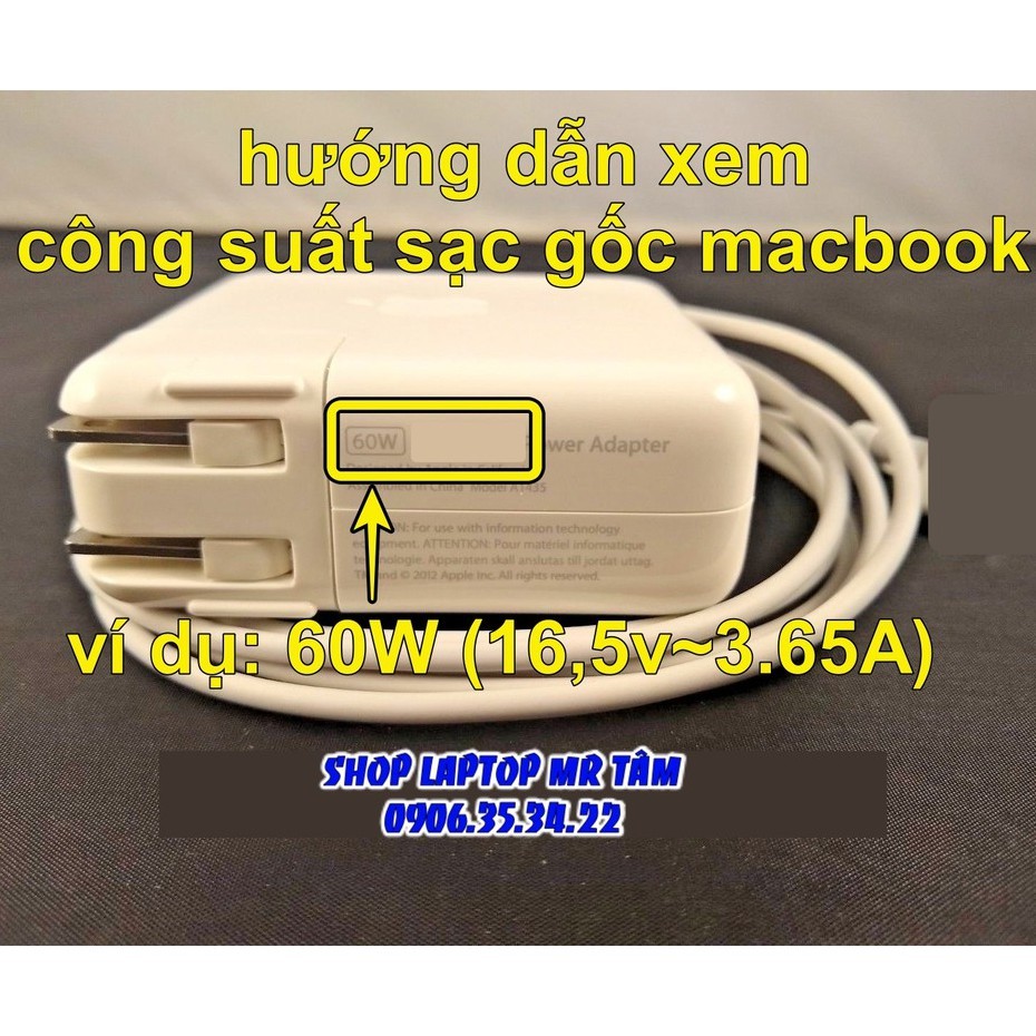 Sạc MACBOOK MS2 45W, 60W, 85W đời máy 2012 - MAGSAFE 2 (A1465, A1502, A1398)