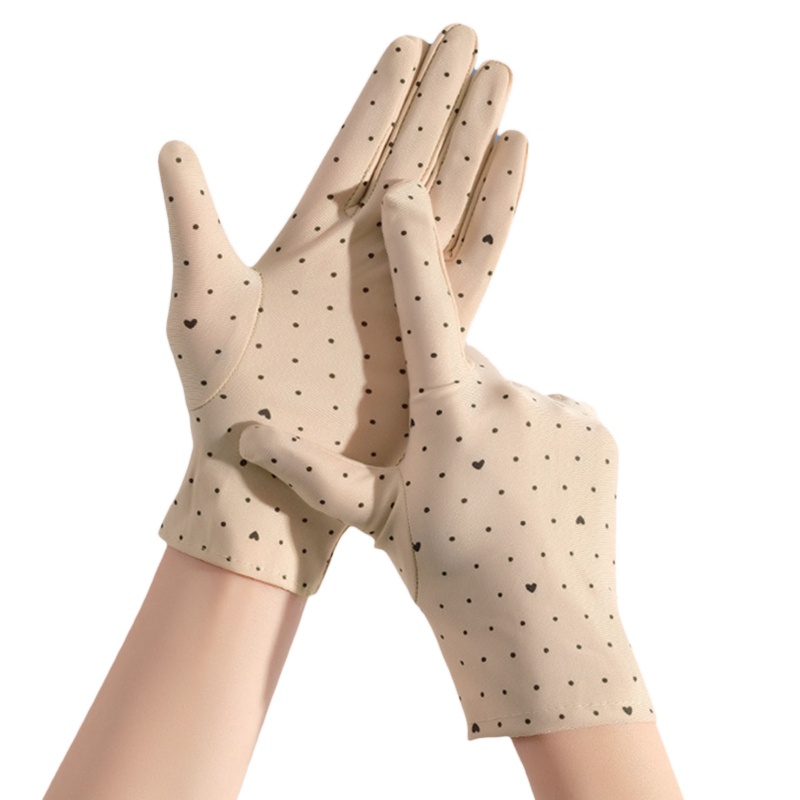 Găng Tay ONERI Màu Trơn Thoáng Khí Bảo Vệ Toàn Ngón Cho Người Lớn