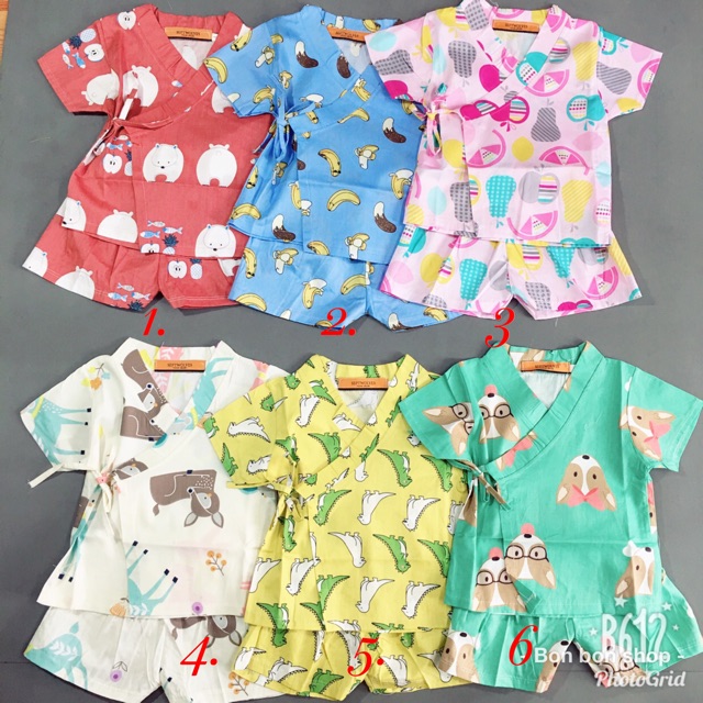 Bộ yukata bé trai bé gái