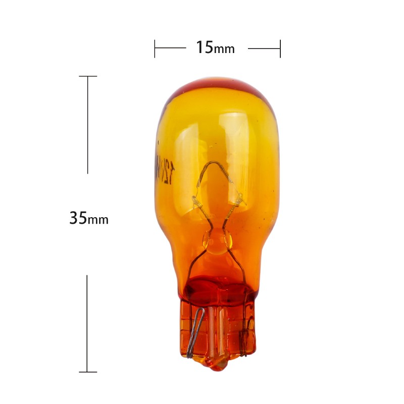 Set 2 Đèn Kevanly Led T15 W16W 12v 16w Ánh Sáng Vàng Tự Nhiên Dành Cho Ô Tô