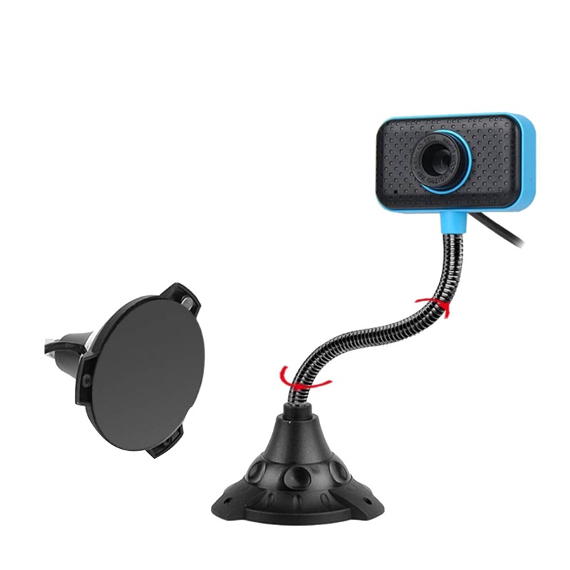 HD USB Webcam CCD Built-in Microphone Laptop for Video Calling