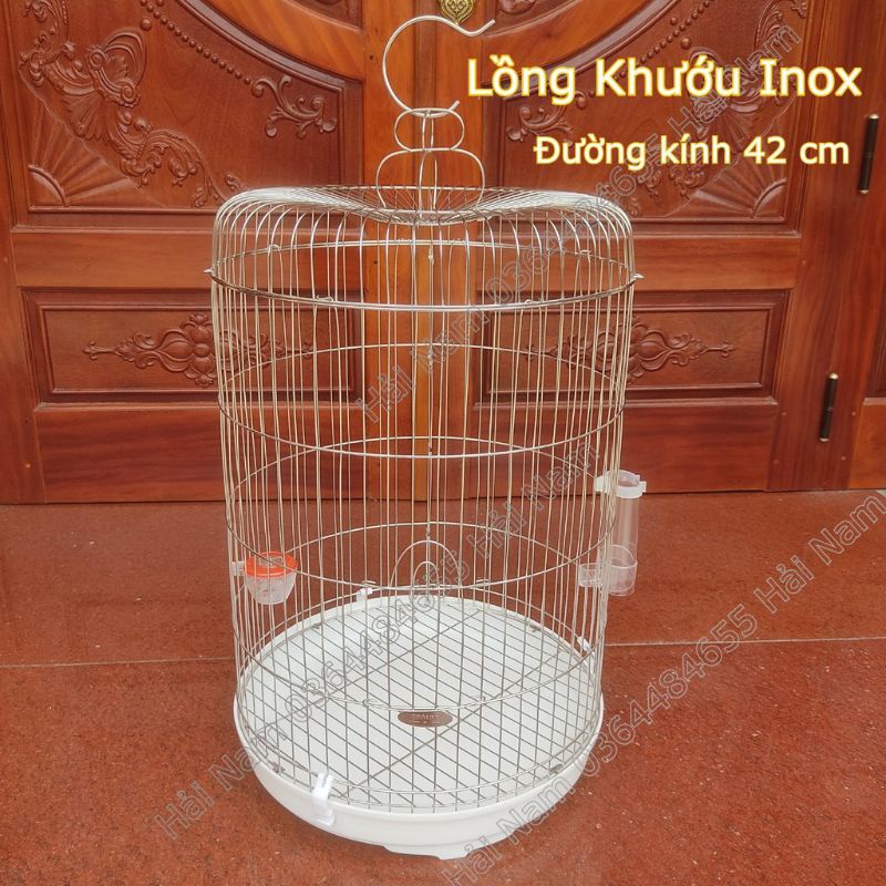 Lồng khướu inox