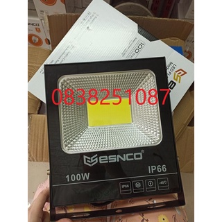 Đèn pha led 100W chuyên công trình ngoài trời chống nước IP66, vỏ nhôm đúc tản nhiệt tốt