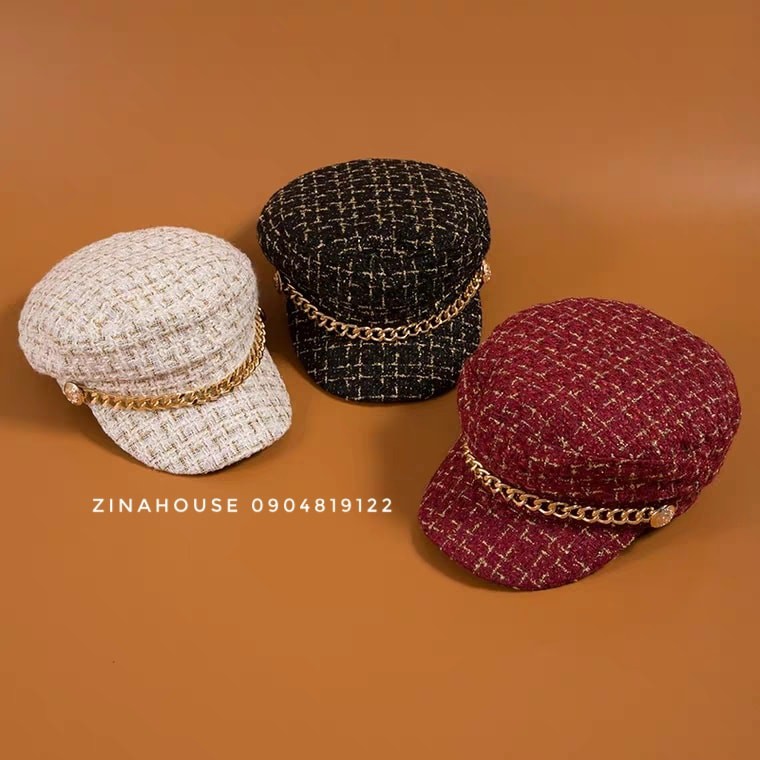 [FREESHIP TỪ 50K] MŨ BAKERBOY GÂN CHỈ NỔI MẪU MỚI 2019