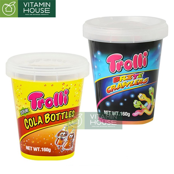 Kẹo Dẻo Chua Trolli Vị Trái Cây Cola 160g - Vitamin House