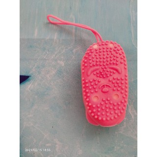 Bông tắm silicon tạo bọt 1cái